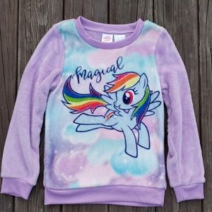 My Little Pony Rainbow Dash Fuzzy Sweatshirt